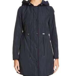 Moncler Raincoat Navy